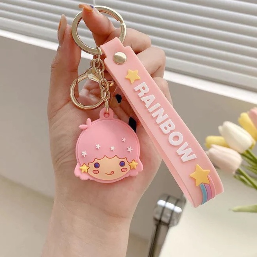 Little Twin Stars Air Tag Holder New